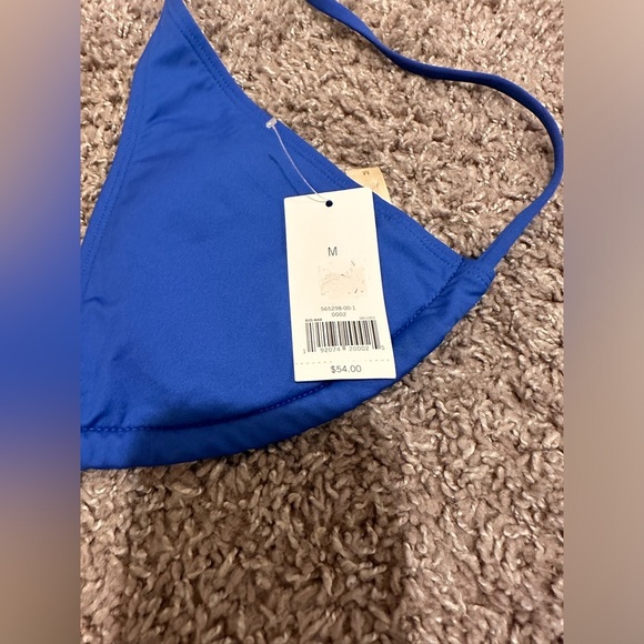 NWT Banana Republic Bikini Set Royal Blue Golden Metal
details , size L/M - Picture 3 of 9